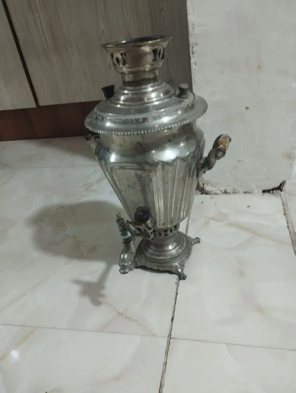 سماور زغالی روسی قدیمی|سماور، چایساز، قهوهساز|سبزوار, شهرک ابوذر|دیوار