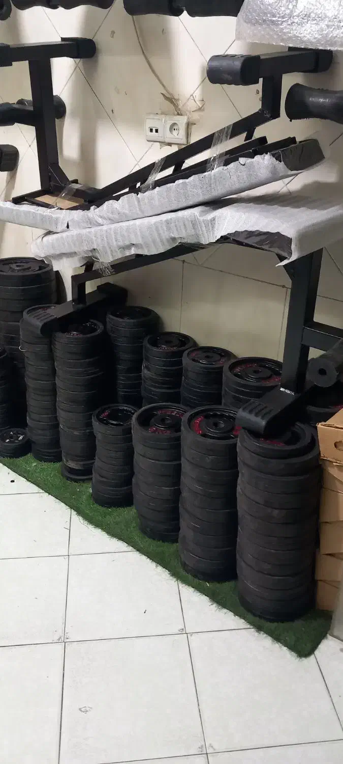 فروش تک و عمده  دمبل+نیمکت و غیره آکبند|تجهیزات ورزشی|تهران, افسریه شمالی|دیوار