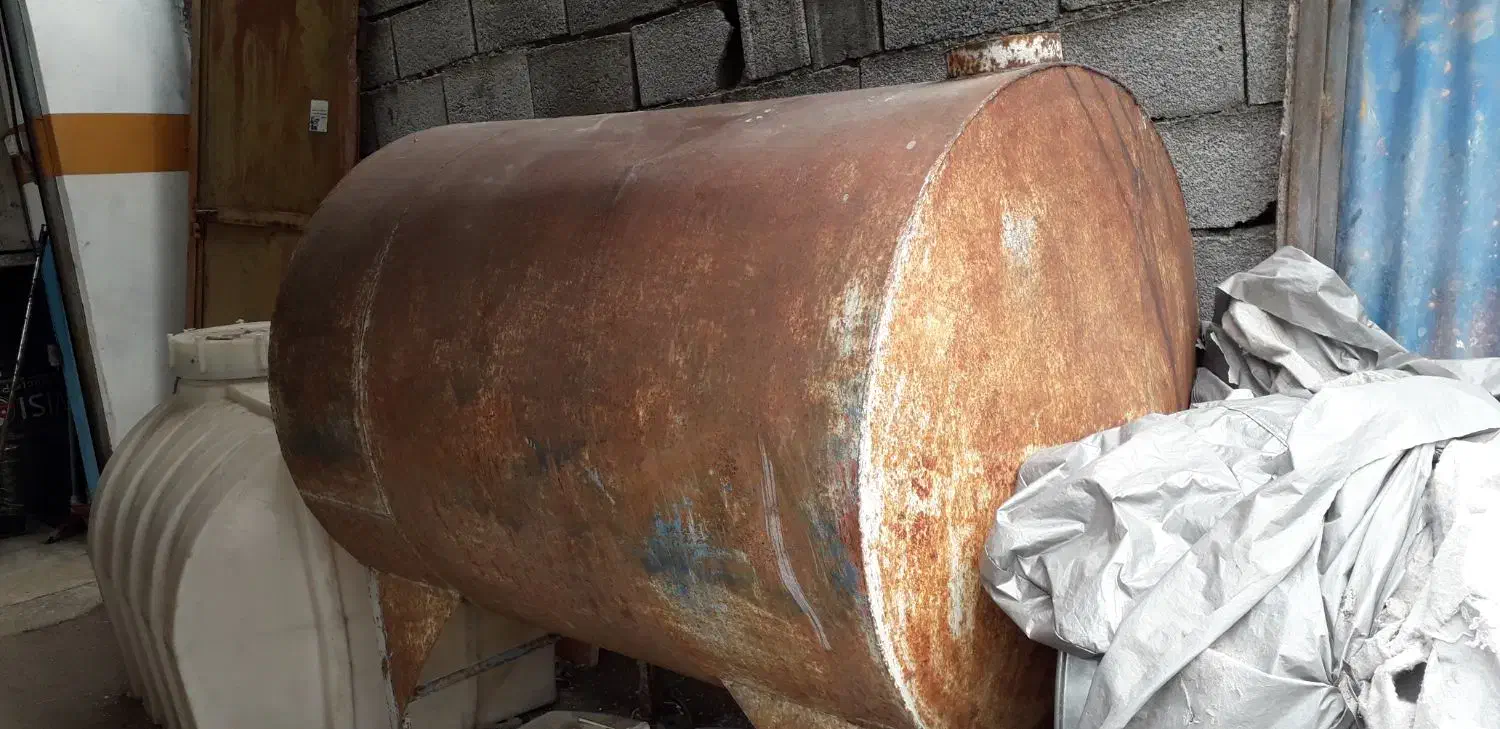 تانکرفلزی ۱۳۰۰ لیتری|مصالح و تجهیزات ساختمان|چمستان, |دیوار