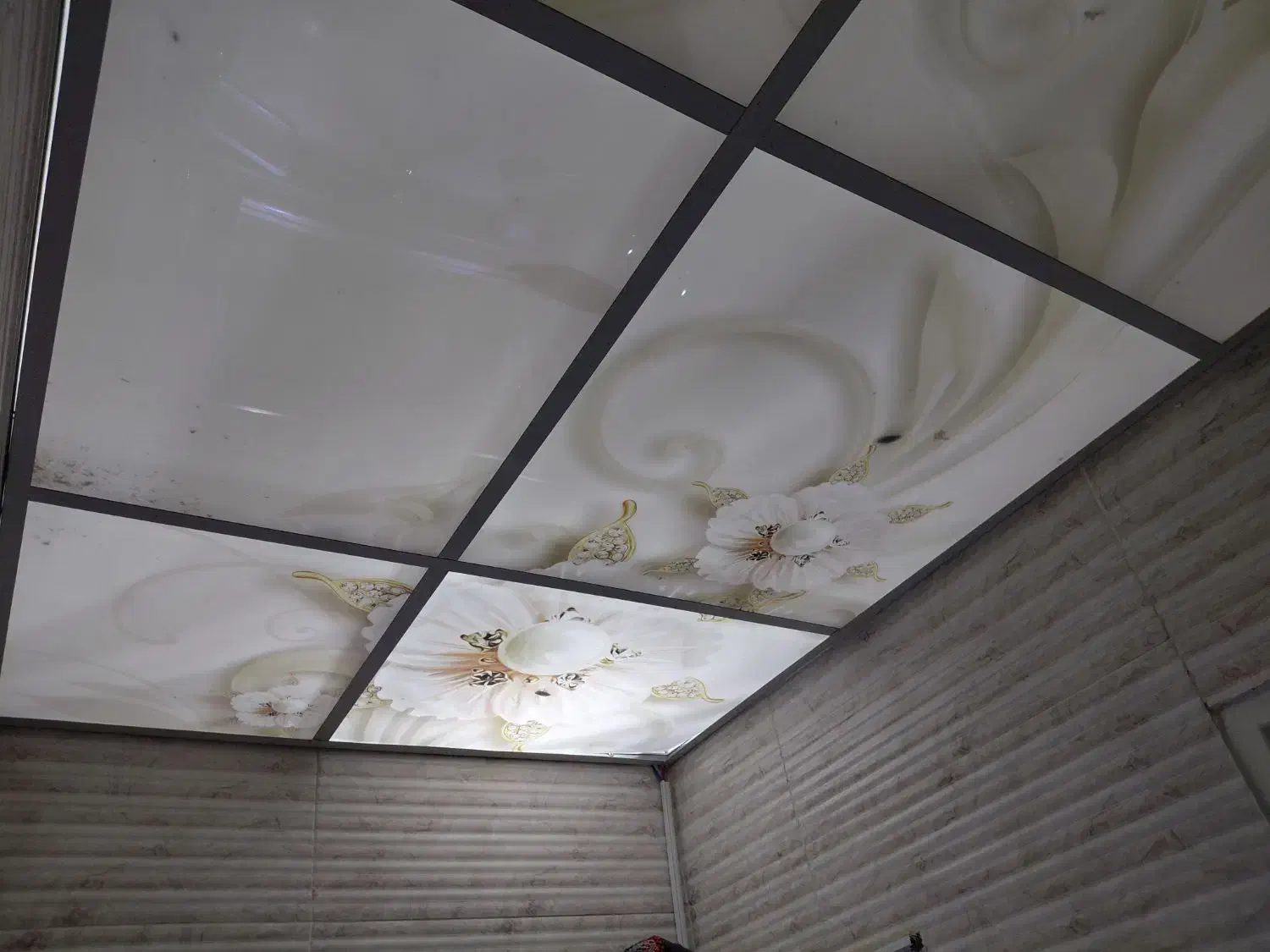 سقف کاذب دوقسمتی زیردوش و رختکن روی هم۴۵۰۰|مصالح و تجهیزات ساختمان|تهران, تولید دارو|دیوار