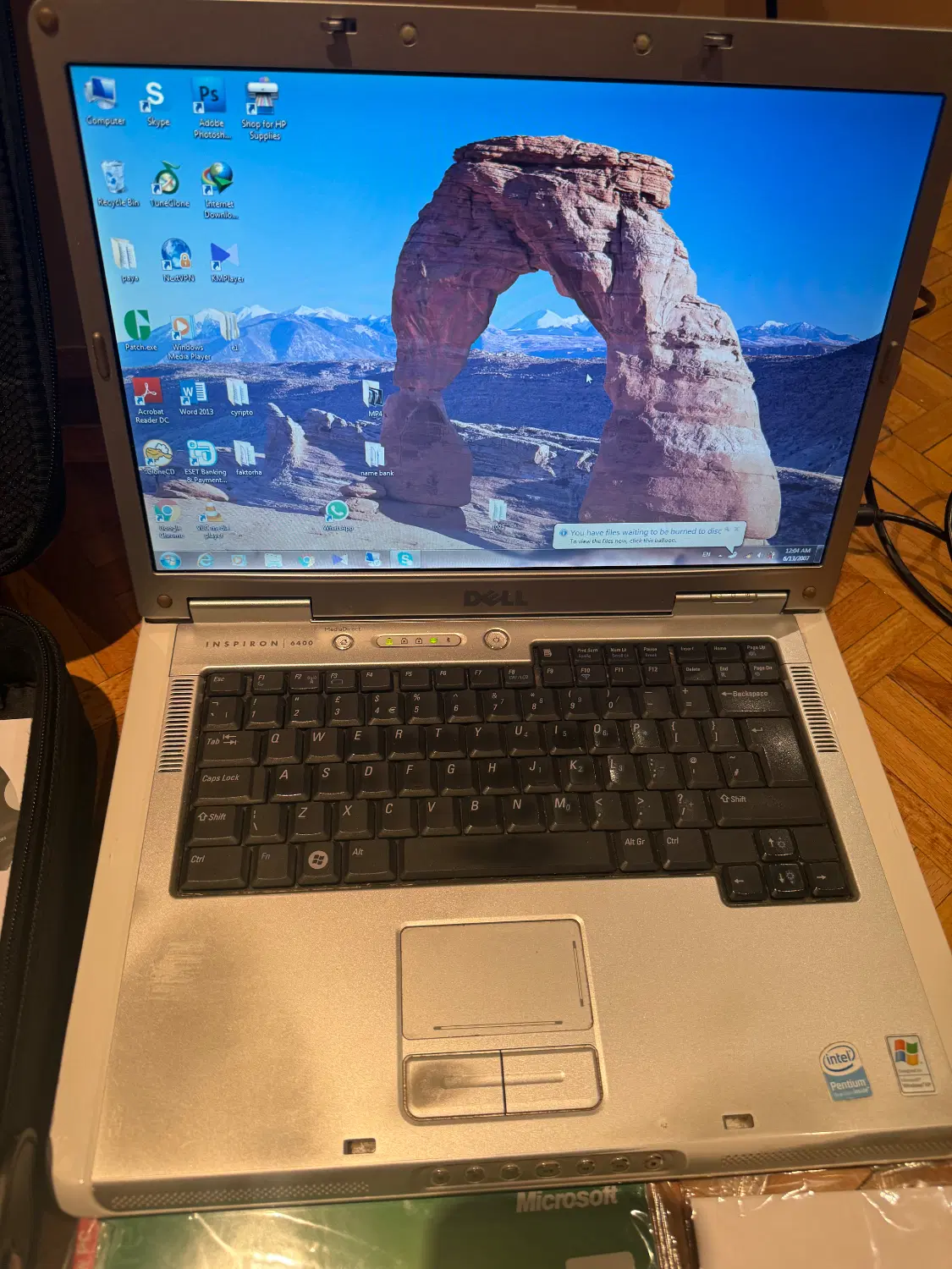 لپ تاپ Dellمدل Inspiron6400|رایانه همراه|تهران, امانیه|دیوار