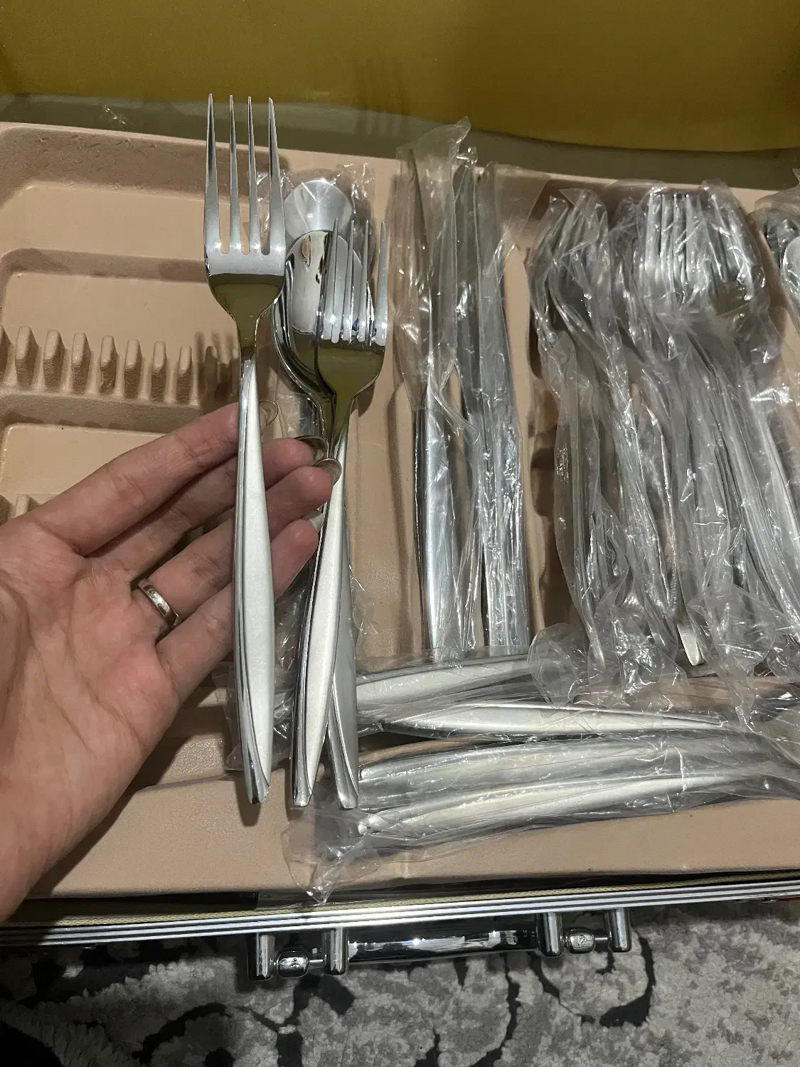 قاشق چنگال نو|ظروف سرو و پذیرایی|اراک, |دیوار