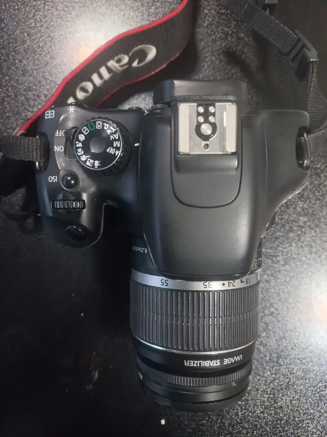 دوربین عکاسی کنون 550D کم کار لتز۵۵-۱۸|دوربین عکاسی و فیلم‌برداری|تهران, سازمان برنامه شمالی|دیوار