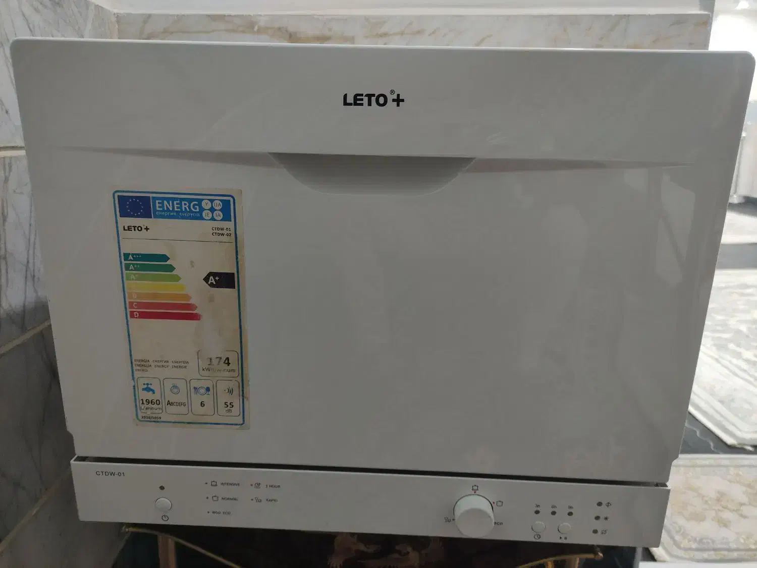 ماشین ظرفشویی لتو درحد|ماشین ظرفشویی|نسیم‌شهر, |دیوار