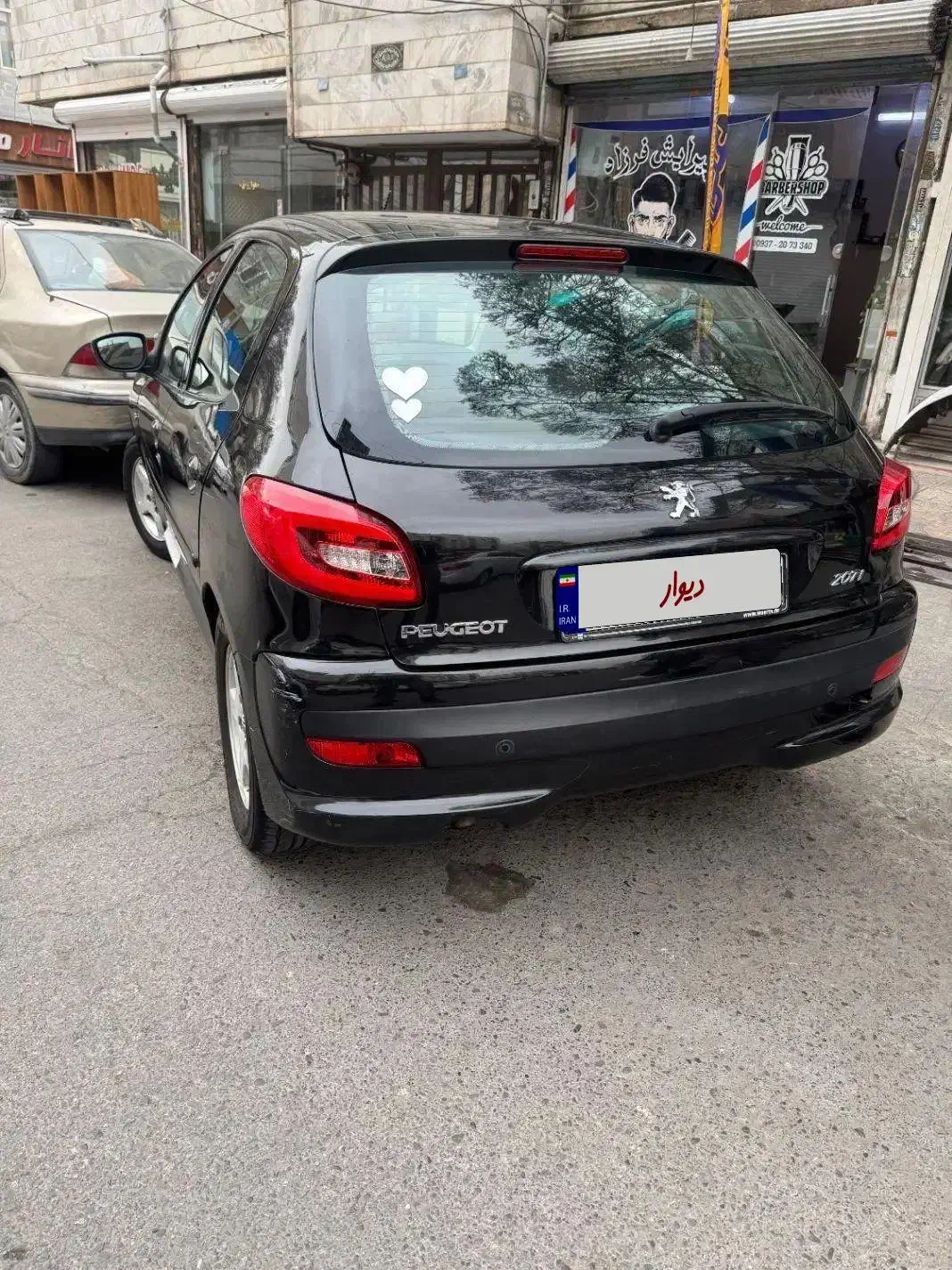 207 اتوماتیک مدل 97 بی رنگ|خودرو سواری و وانت|اسلام‌شهر, زرافشان|دیوار