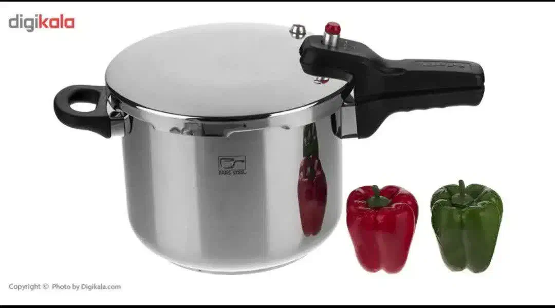 زودپز استیل پارس۶لیتری|ظروف پختوپز|خرمآباد, |دیوار