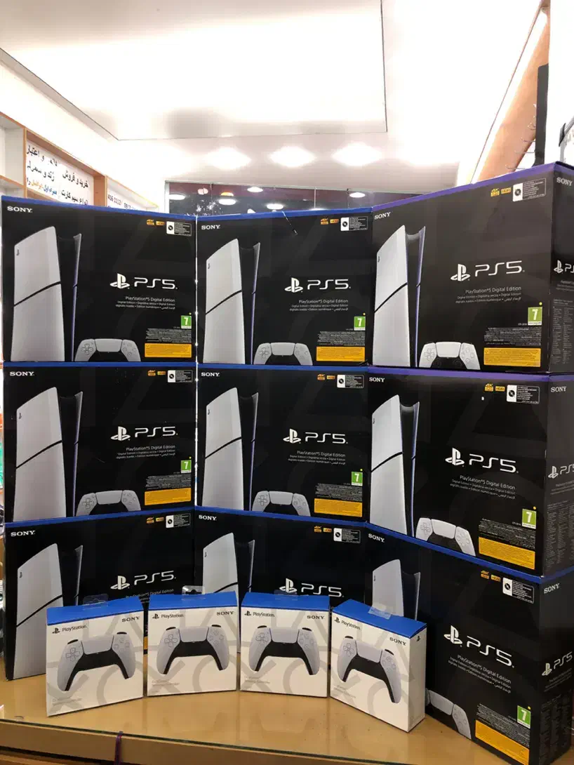 PlayStation 5 - پلی استیشن ۵ اسلیم - PS5 slim|کنسول، بازی ویدئویی و آنلاین|شیراز, باغ تخت|دیوار