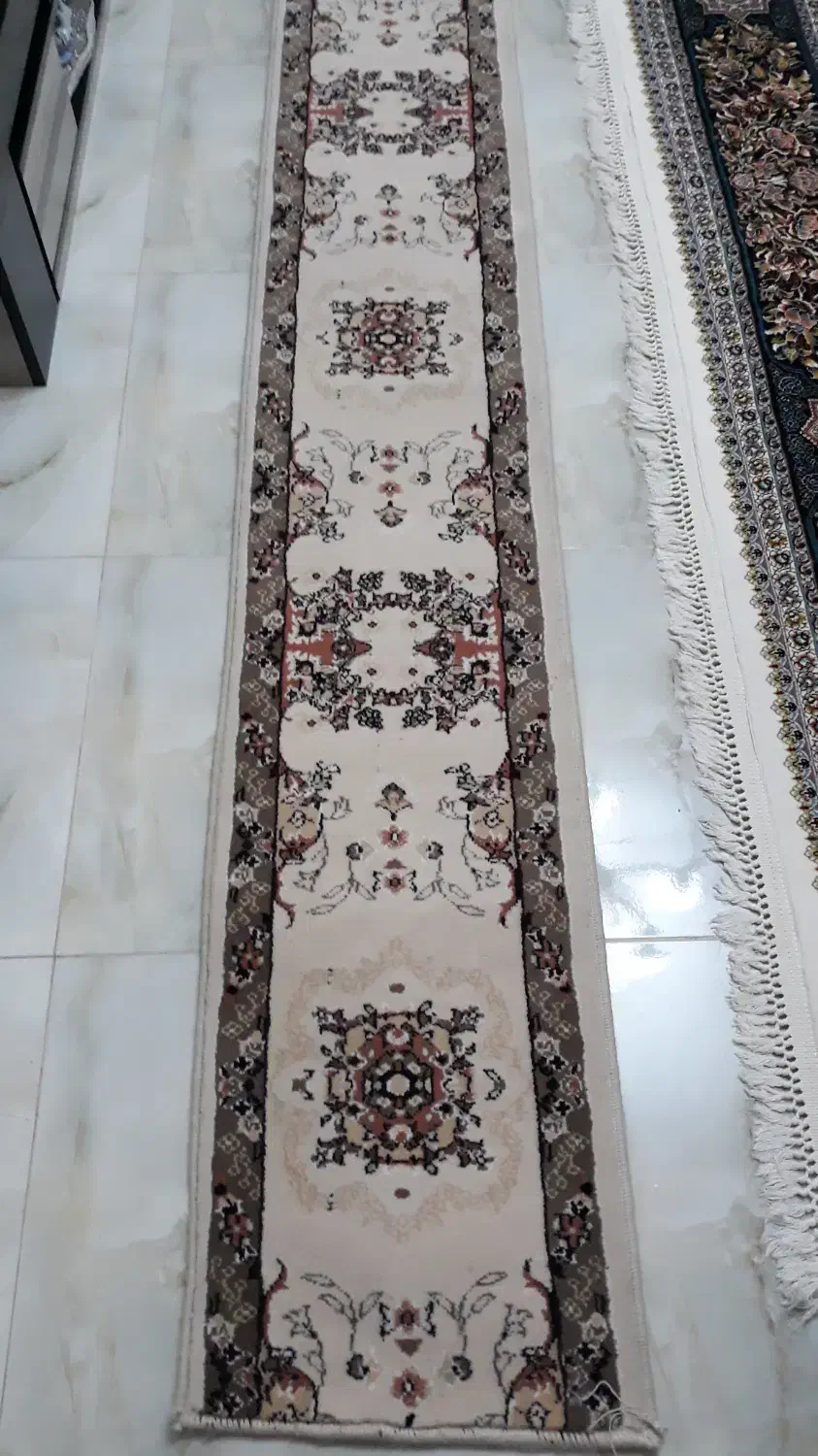 فرش کناره۴متر در۴۰سانت|فرش|کرمانشاه, |دیوار