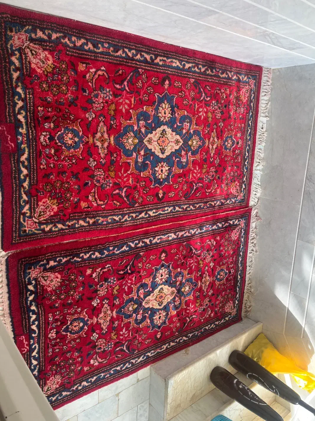 فرش عتیقع|فرش|شریف‌آباد, |دیوار