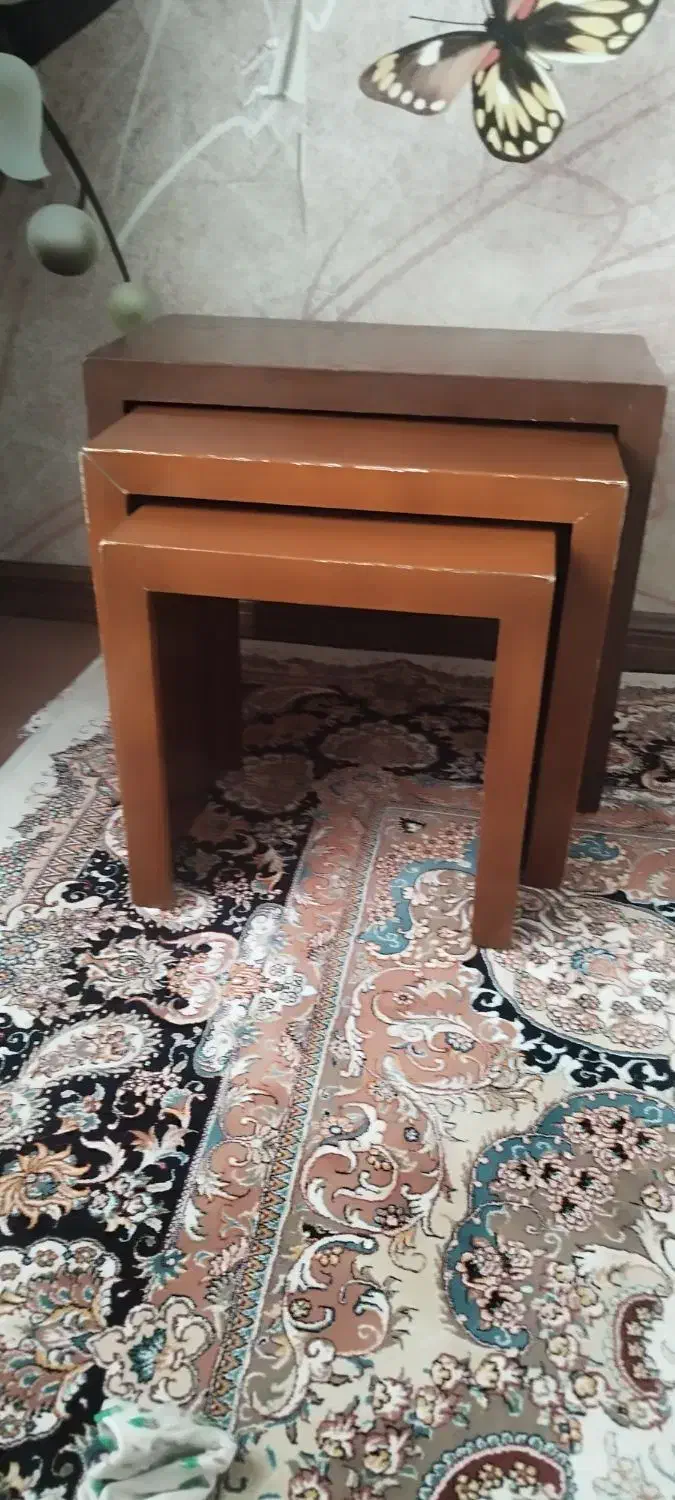 میزعسلی باکیفیت یک عددجلومبلی ۳عدد عسلی کناری|مبلمان خانگی و میز عسلی|اردبیل, |دیوار