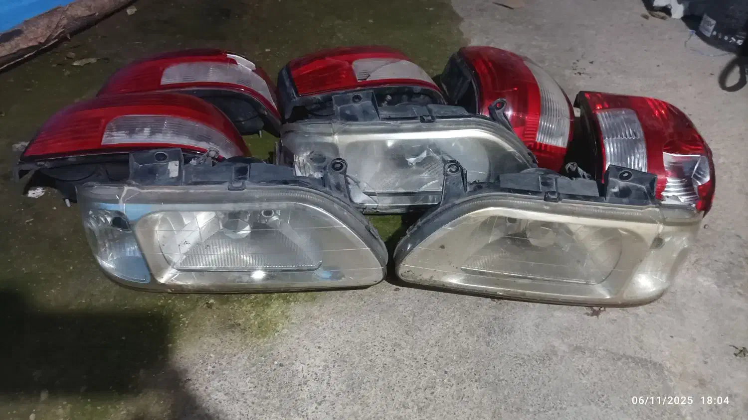 چراغ جلو وعقب|قطعات یدکی و لوازم جانبی|کردکوی, |دیوار