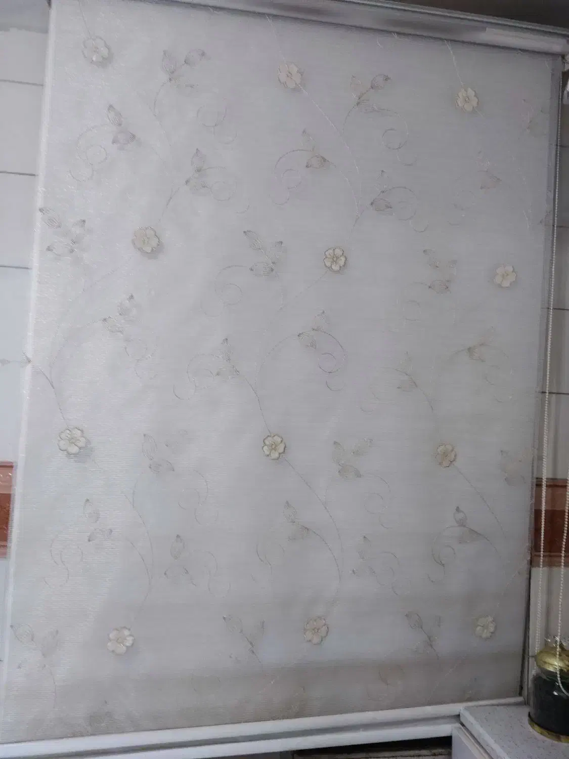 یک جفت پرده دو مکانیزه|پرده، رانر، رومیزی|اسلامشهر, شهرک لاله|دیوار