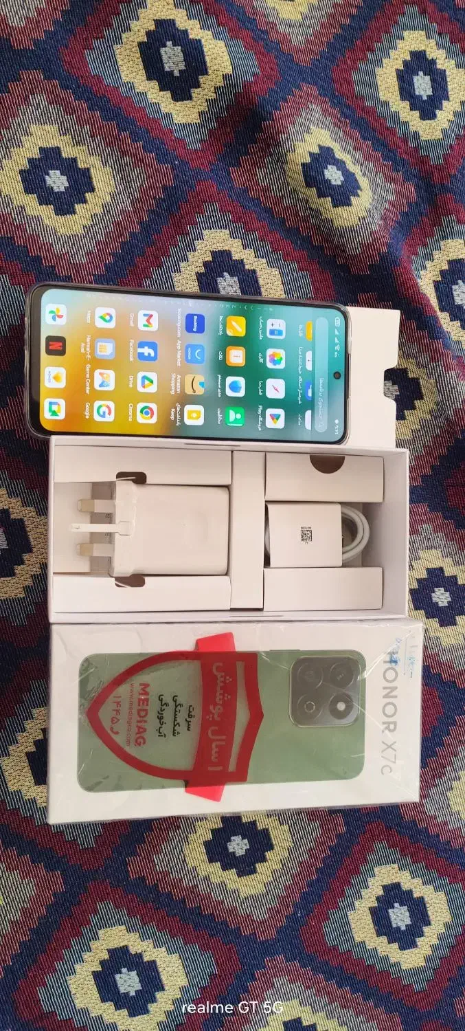 Honor x7c rm8 256 صفر با امتیاز 5ستاره نشکنی|موبایل|بوکان, |دیوار