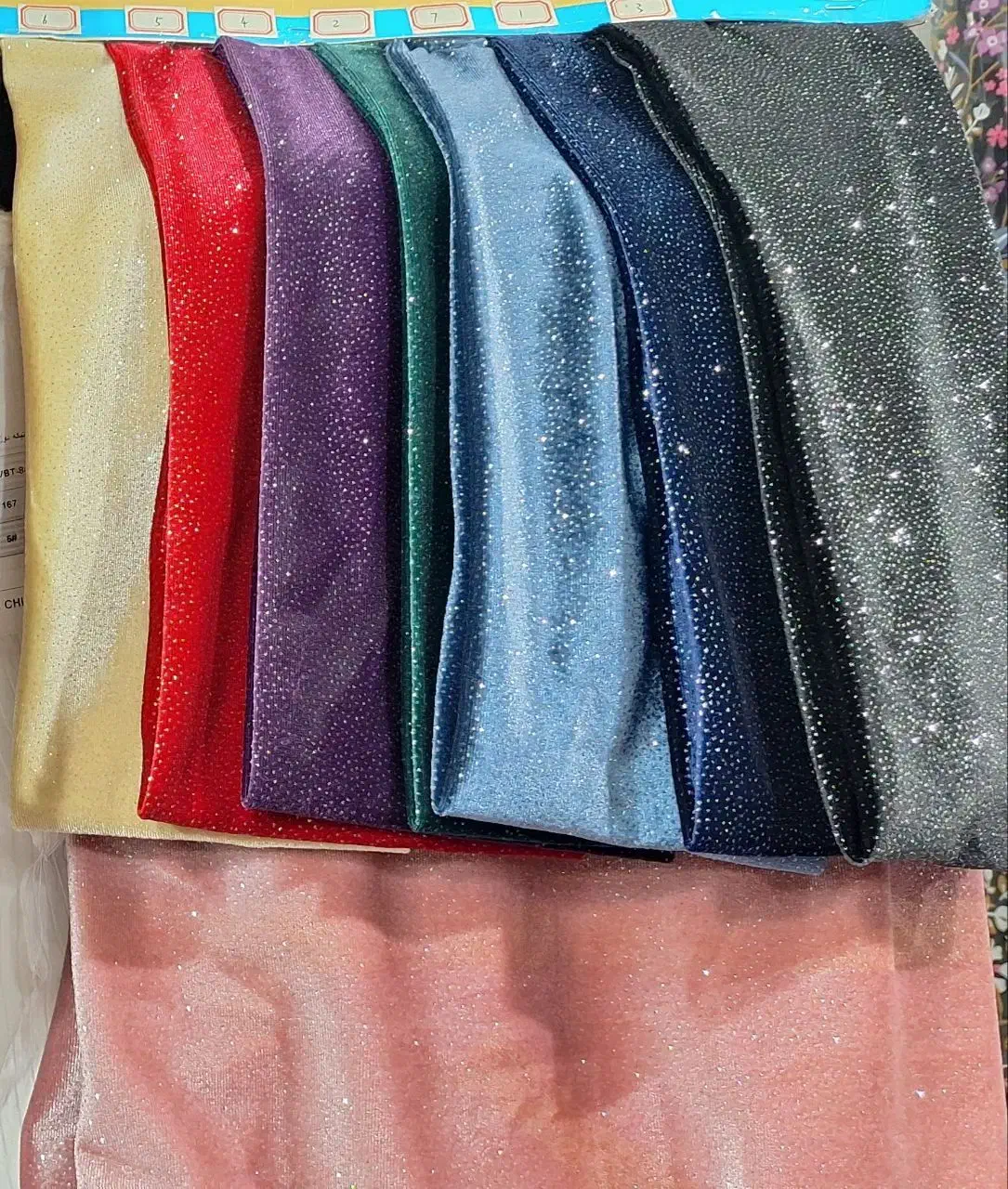 پارچه مخمل طرحدار عمده طاقه|لباس|جوانرود, |دیوار