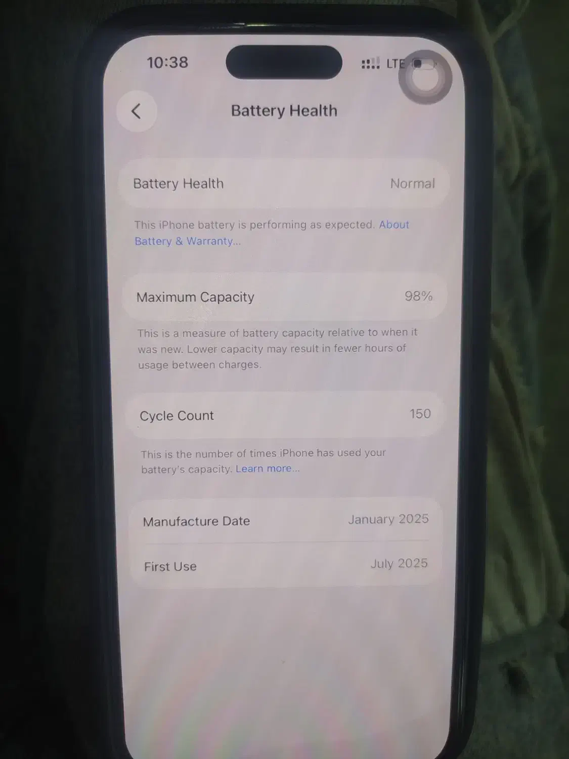 ایفون ۱۶ نرمال مشکی|موبایل|شهریار, شهریار|دیوار