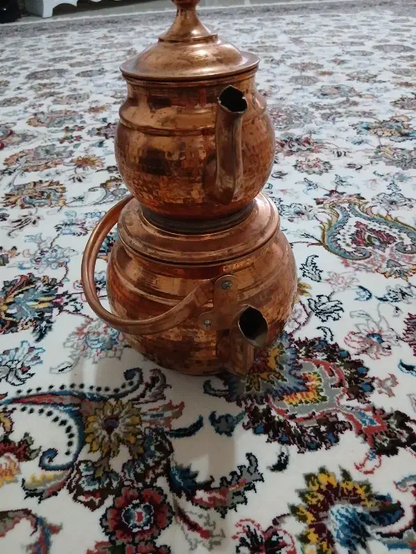 کتری مس نوع مناسب برای جهیزیه|قوری، کتری، قهوه‌ساز دستی|تربت‌حیدریه, کلاته توکلی|دیوار