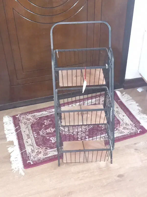 جای سیب زمینی و پیاز|ظروف نگهدارنده، پلاستیکی، یک‌بارمصرف|کلاچای, |دیوار