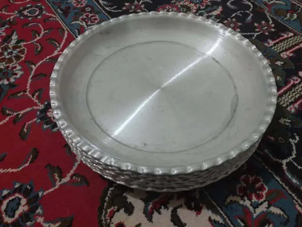 بشقاب برنج خوری روحی|ظروف سرو و پذیرایی|شیراز, گل سرخ|دیوار