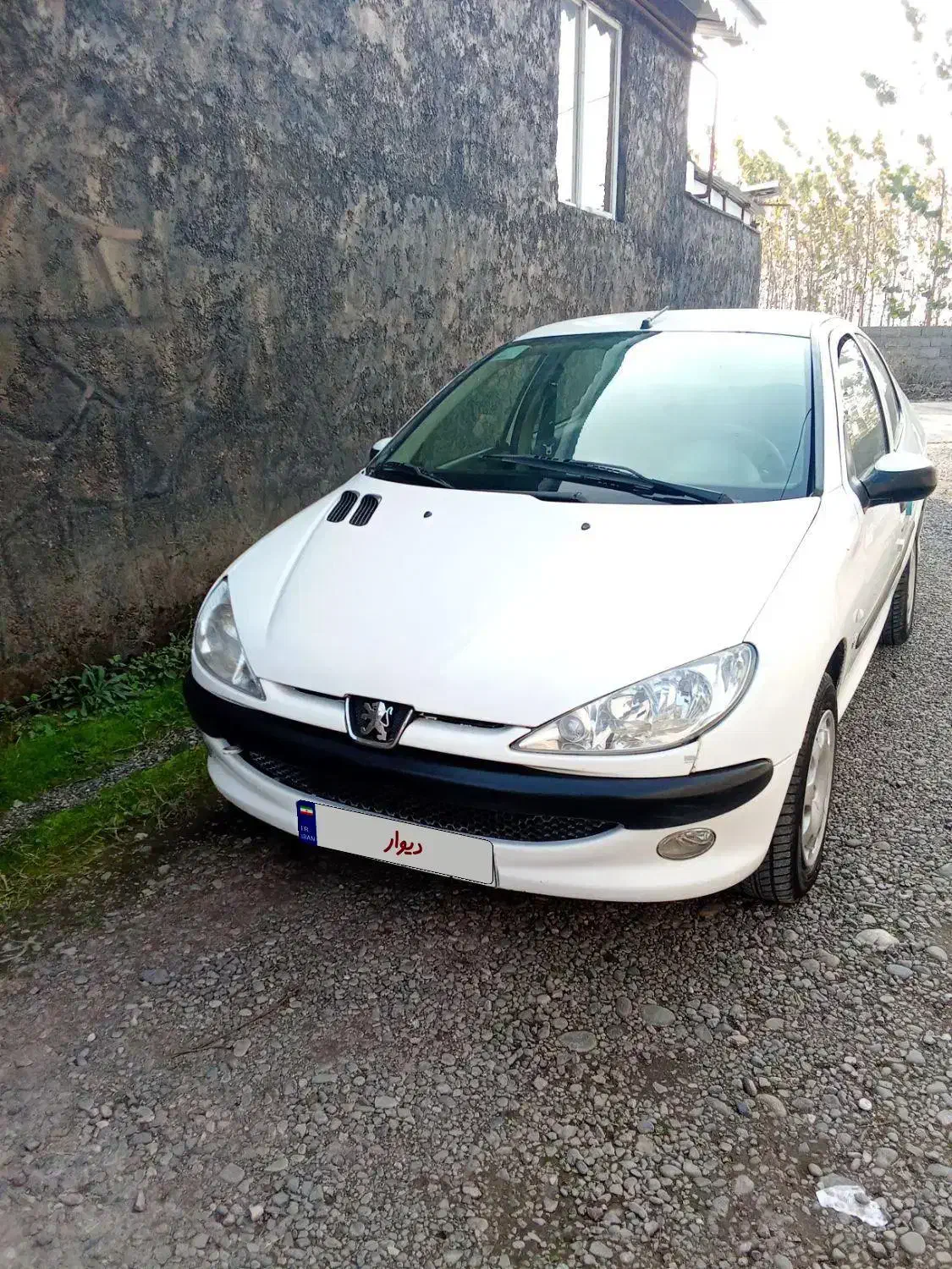 ۲۰۶ موتور بزرگ|خودرو سواری و وانت|رشت, فرودگاه سردار جنگل رشت|دیوار