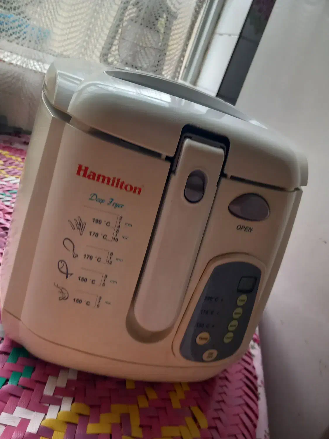 سرخ کن تمام دیجیتال برقی|اجاق گاز و لوازم برقی پخت‌وپز|رشت, باهنر|دیوار