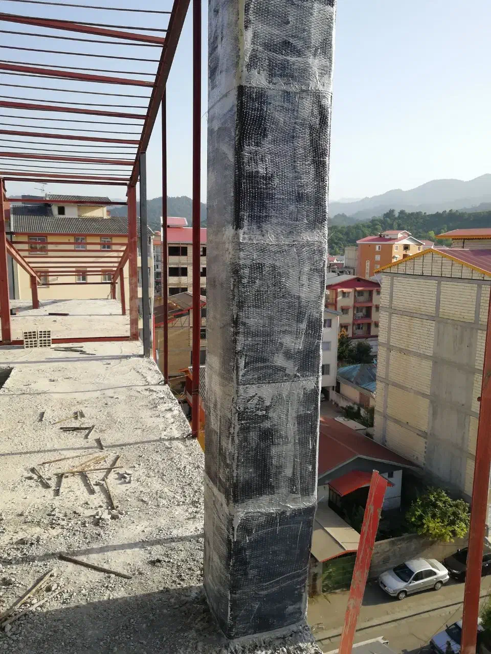 مقاوم سازی کاشت میلگرد الیاف کربن|خدمات پیشه و مهارت|رشت, معلم|دیوار