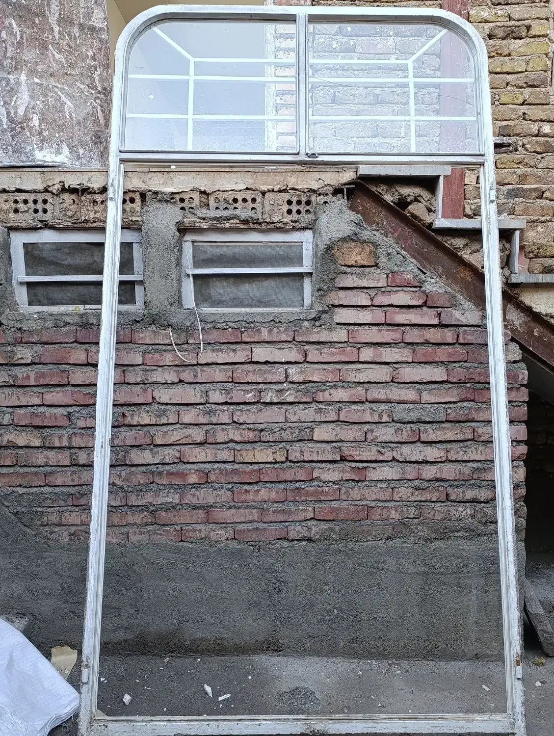 فروش درب آهنی دو لنگه سالم|مصالح و تجهیزات ساختمان|خوی, |دیوار