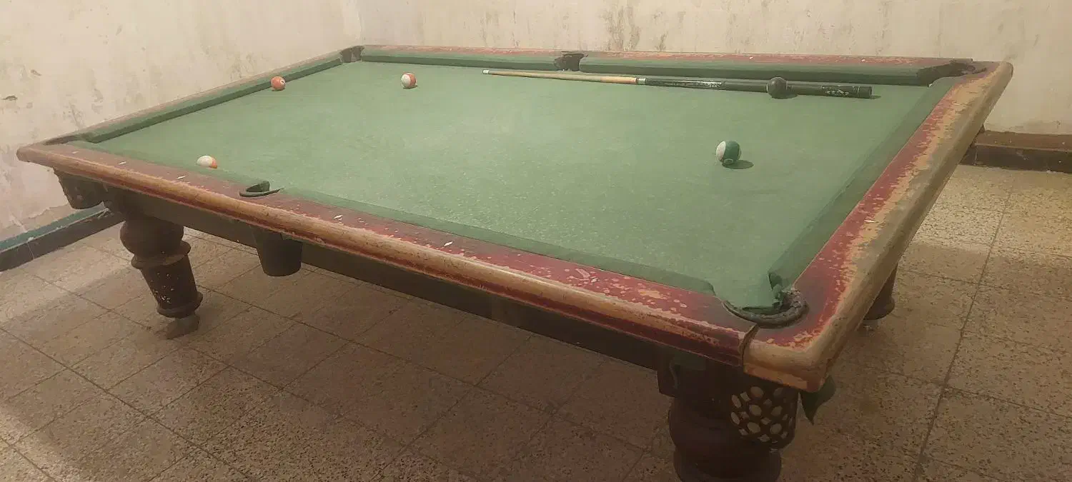 میز بیلیاد|ورزشهای توپی|چرام, |دیوار