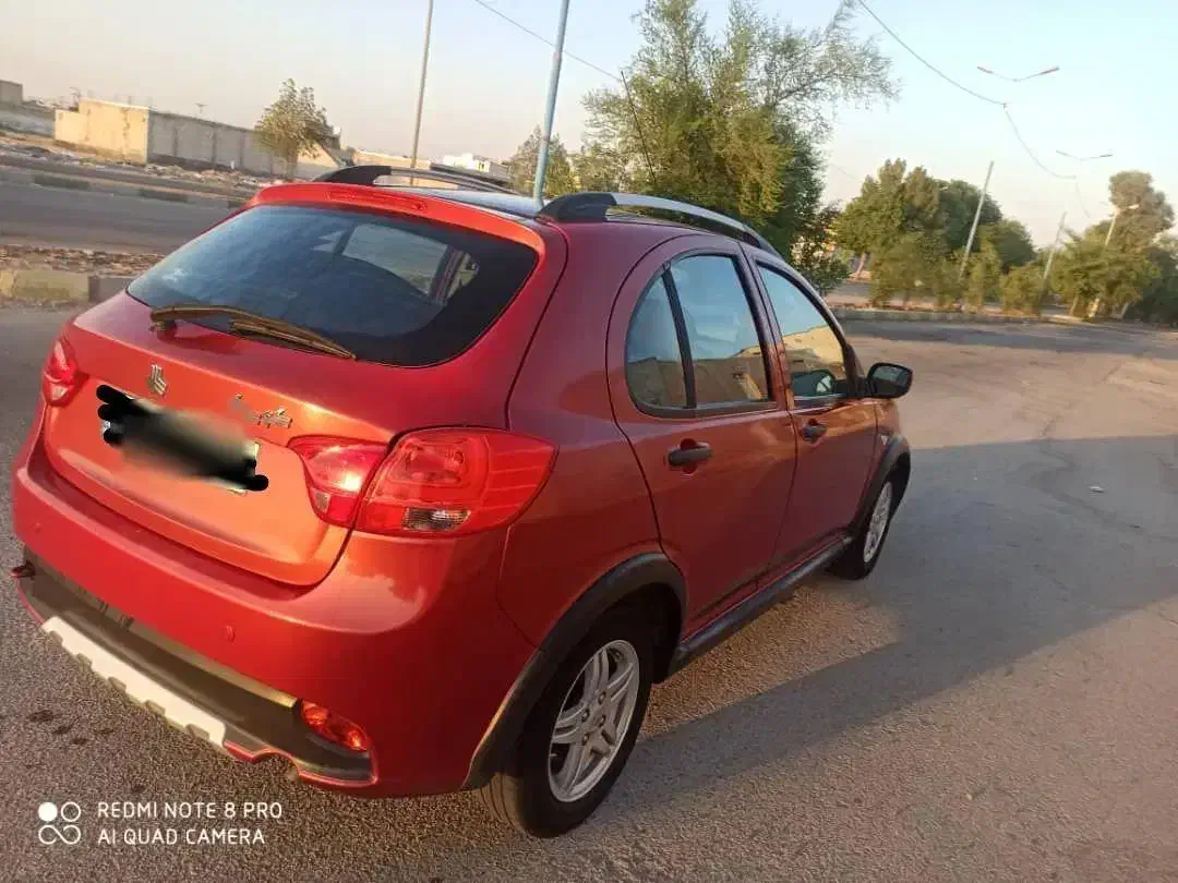 کوییک Rقرمز مشکی|خودرو سواری و وانت|دزفول, |دیوار