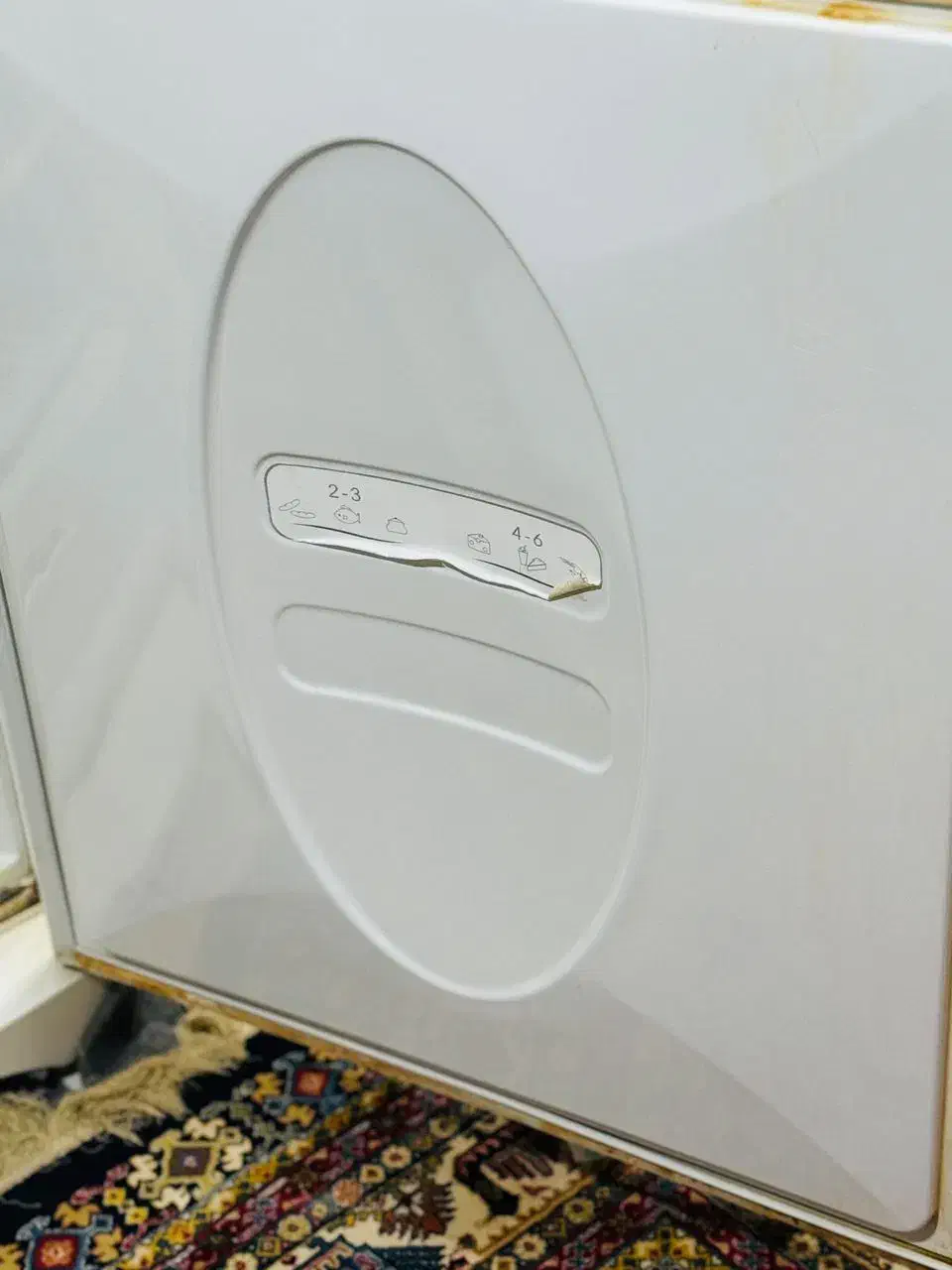 یخچال سالم دو قلو اسنوا تخفیفم داره|یخچال و فریزر|دوگنبدان, |دیوار