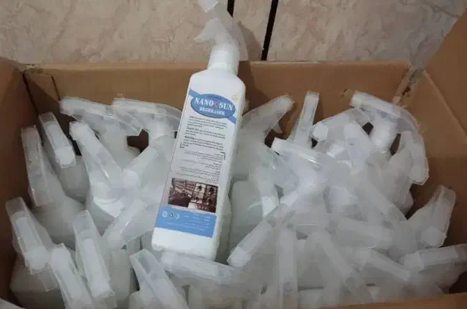 اسپری چربی زدا نانو سان|مواد شوینده و دستمال کاغذی|ایذه, |دیوار