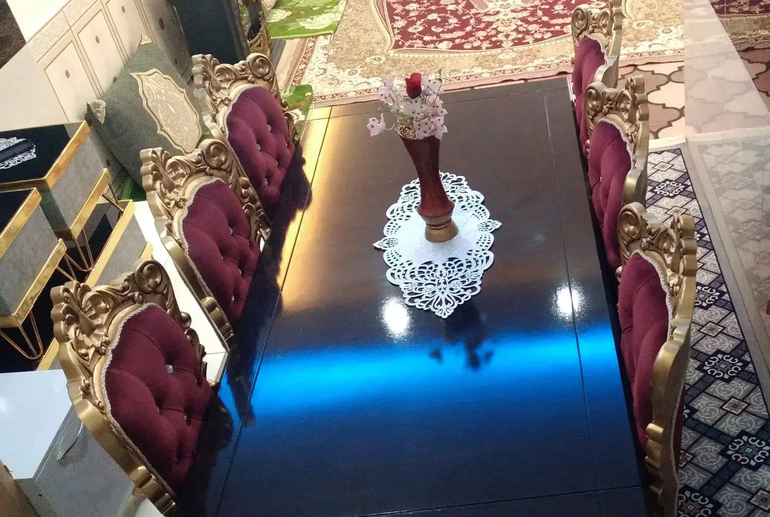 میز غذا خوری|میز و صندلی غذاخوری|ایواوغلی, |دیوار