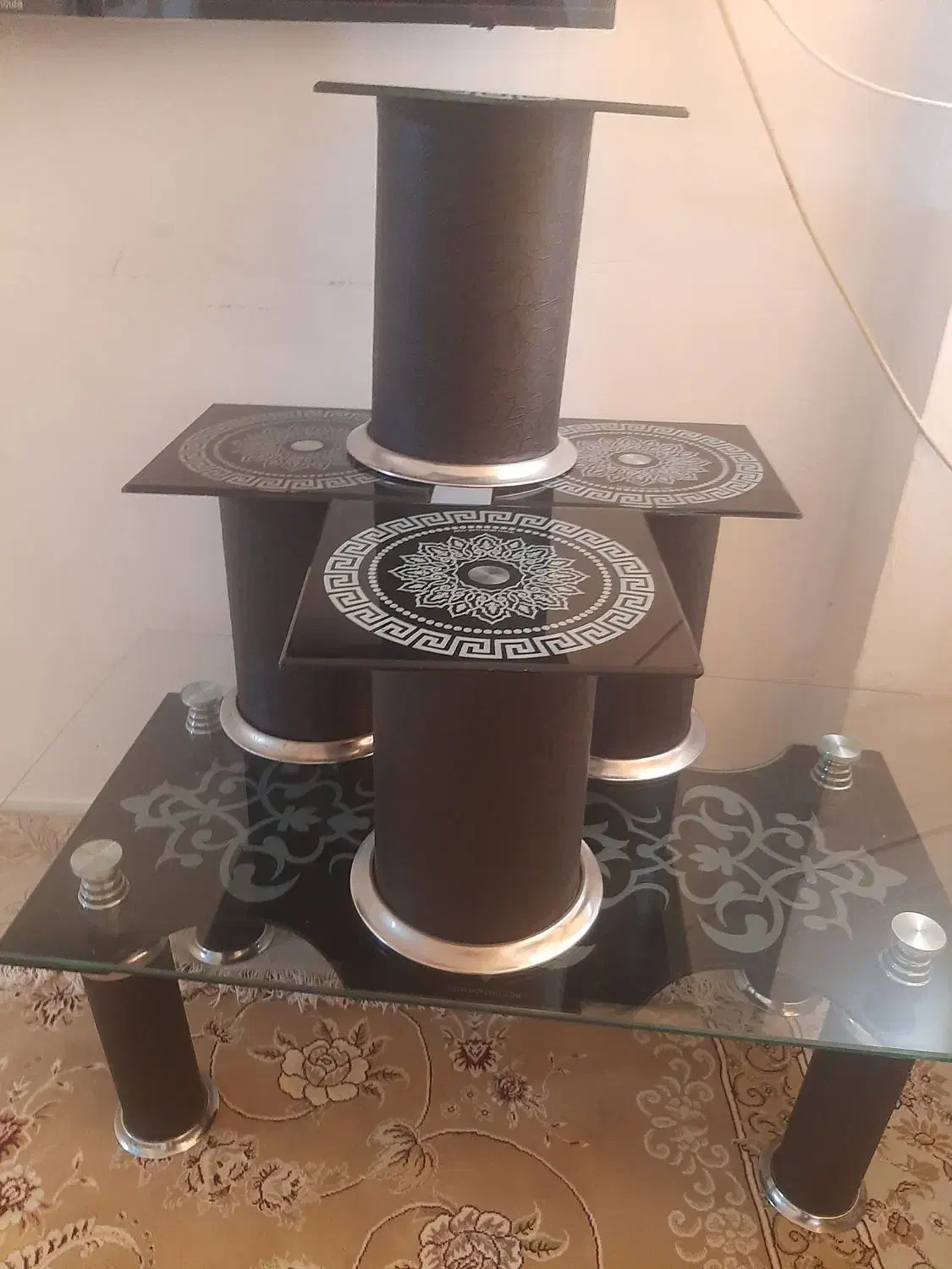 میز وعسلی|مبلمان خانگی و میز عسلی|لنجان, |دیوار