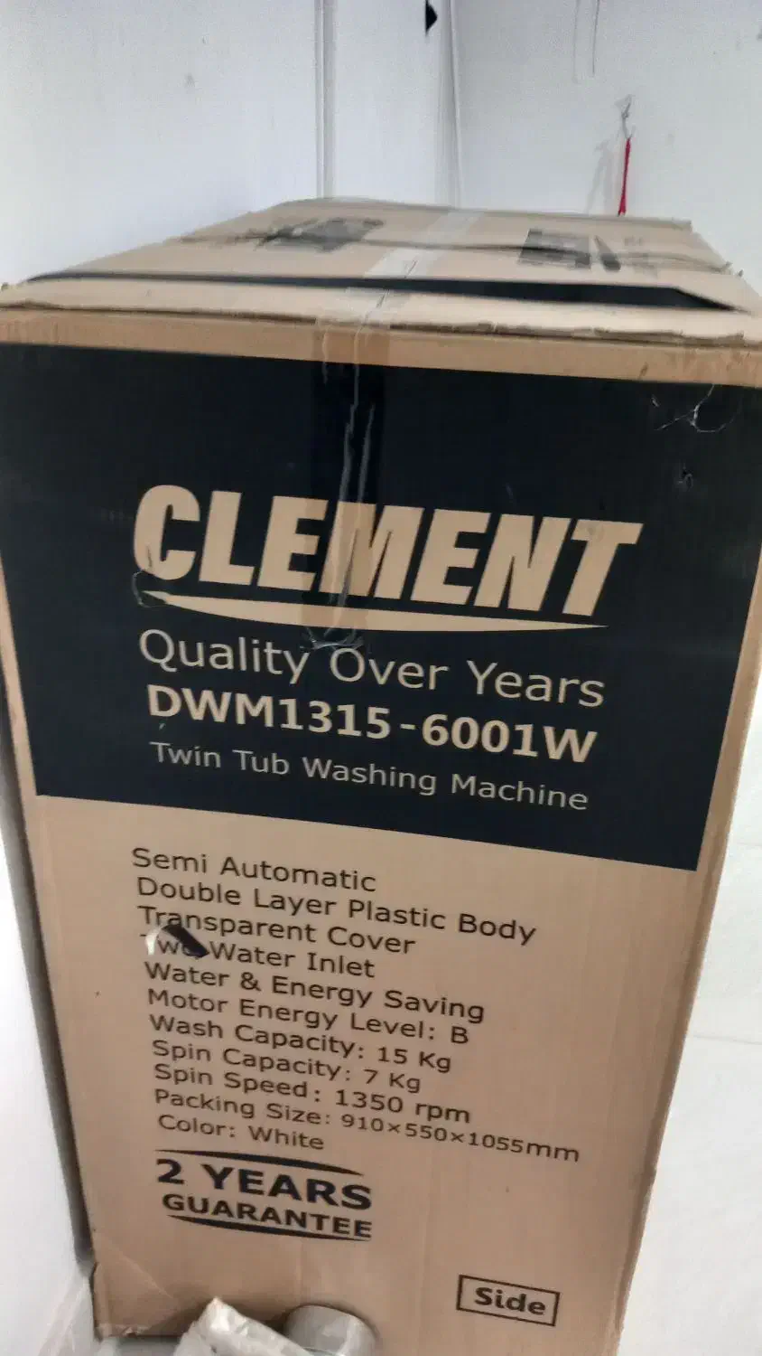 لباسشویی نو داخل کارتن|ماشین لباسشویی و خشک‌کن لباس|شاهدشهر, |دیوار