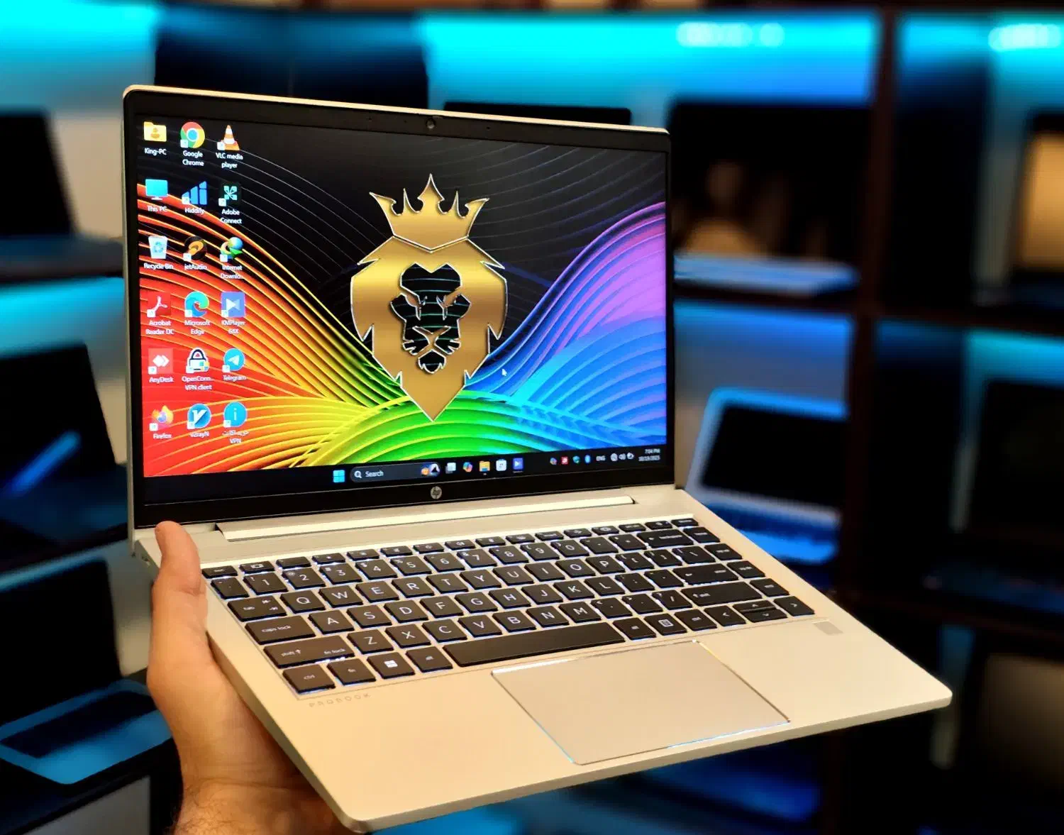 لوکس HP فلزی 12 هسته Ryzen 5 قویتر از i7 نسل 12|رایانه همراه|تهران, میدان ولیعصر|دیوار