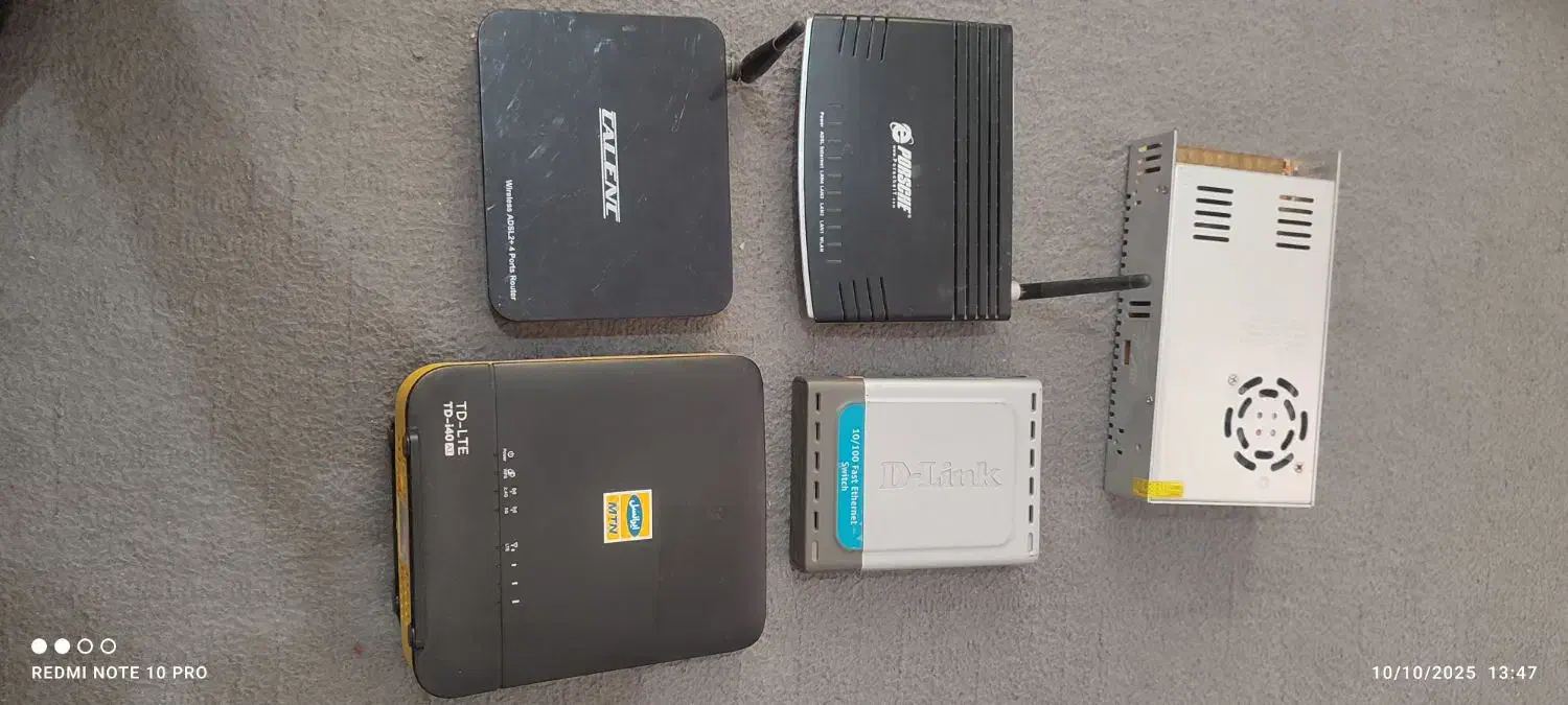مودم ADSL و ایرانسل i40 آتاری قدیمی|مودم و تجهیزات شبکه|شیراز, شهرک مدرس|دیوار
