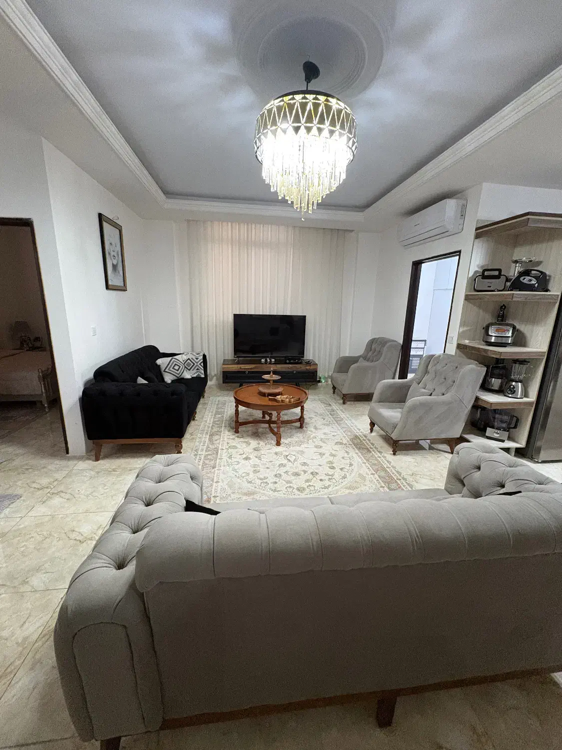 لوستر|لوستر و چراغ آویز|پاکدشت, پاکدشت (مامازند)|دیوار