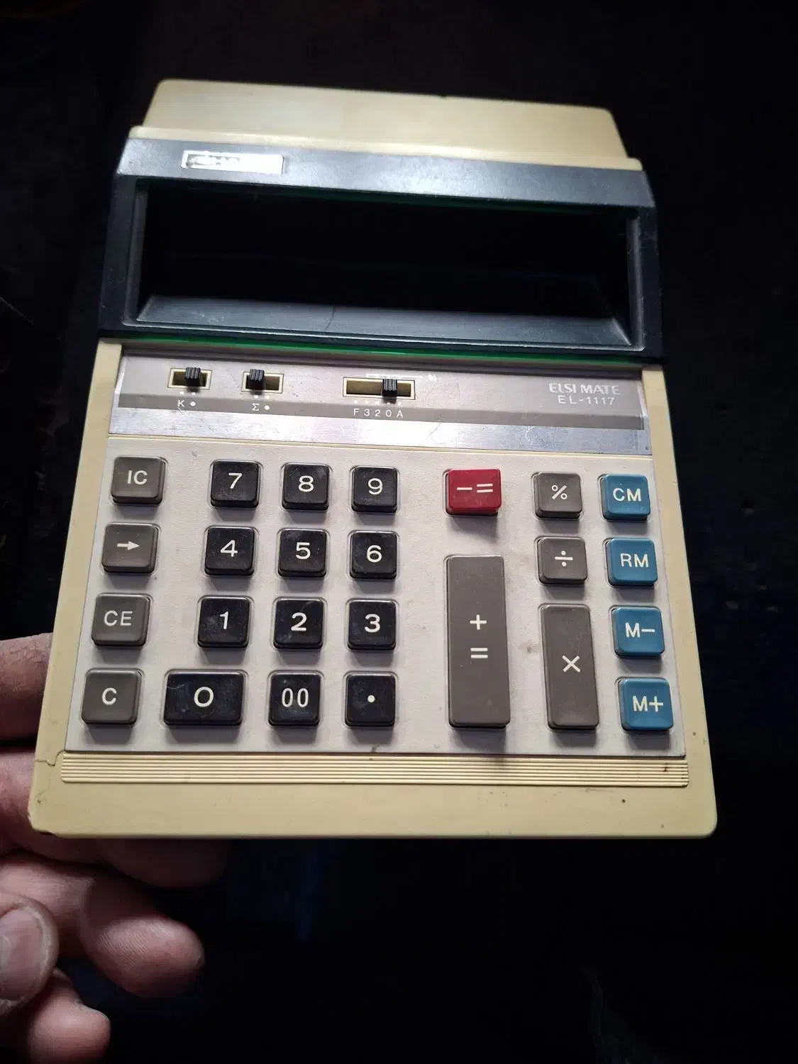 ماشین حساب شارپ ژاپن سالم|لوازم التحریر|شاهینشهر, شهرک صنعتی|دیوار