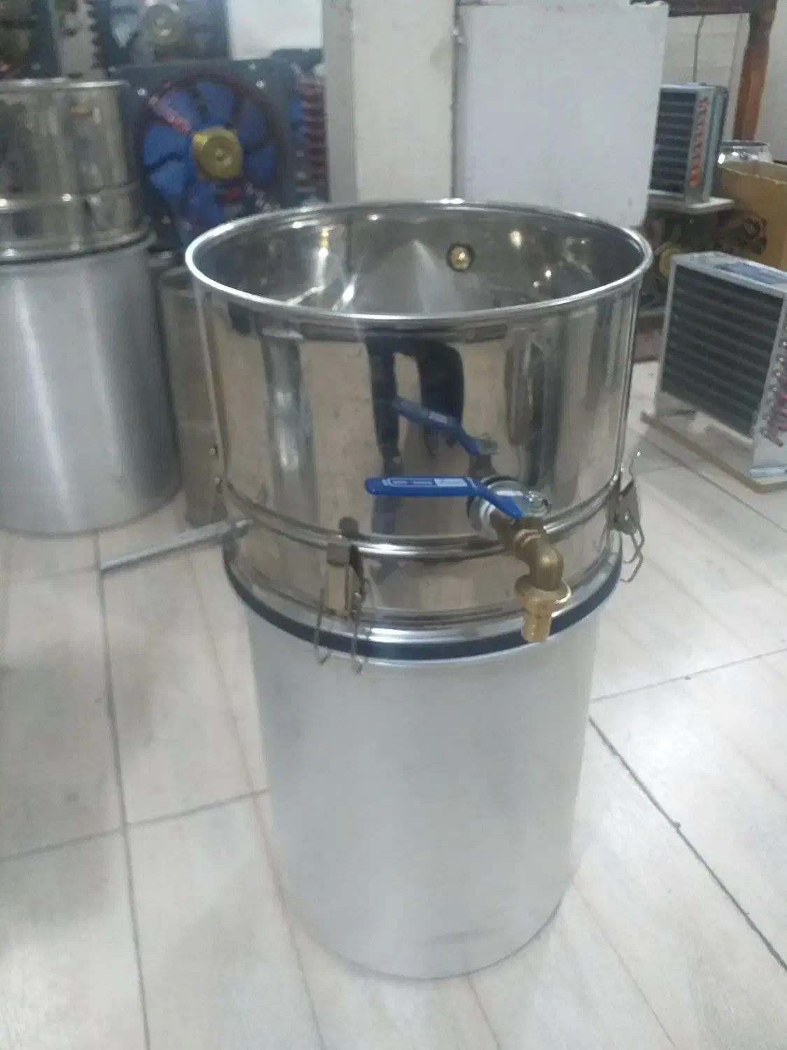 دیگ تقطیر 'گلاب گیر عرقگیری ۱۰۰ گلابگیری|سایر لوازم برقی|تهران, خزانه|دیوار