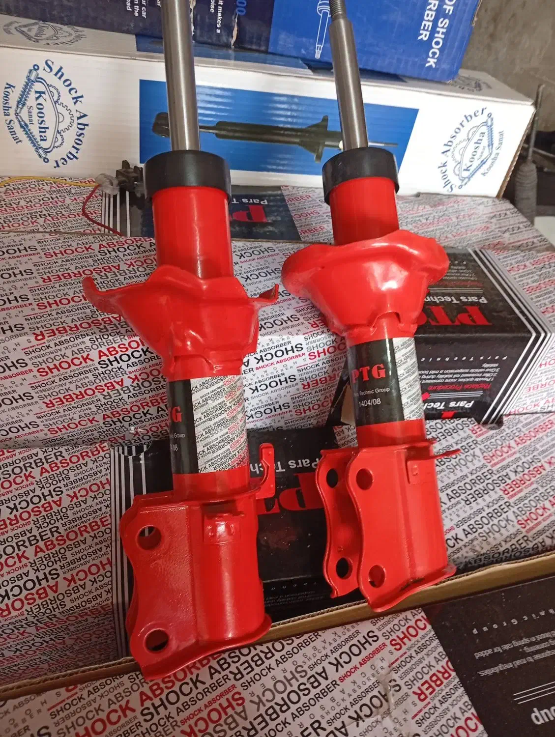 کمک فنر بازسازی شده کارخونه ضمانت دار|قطعات یدکی و لوازم جانبی|اردبیل, |دیوار