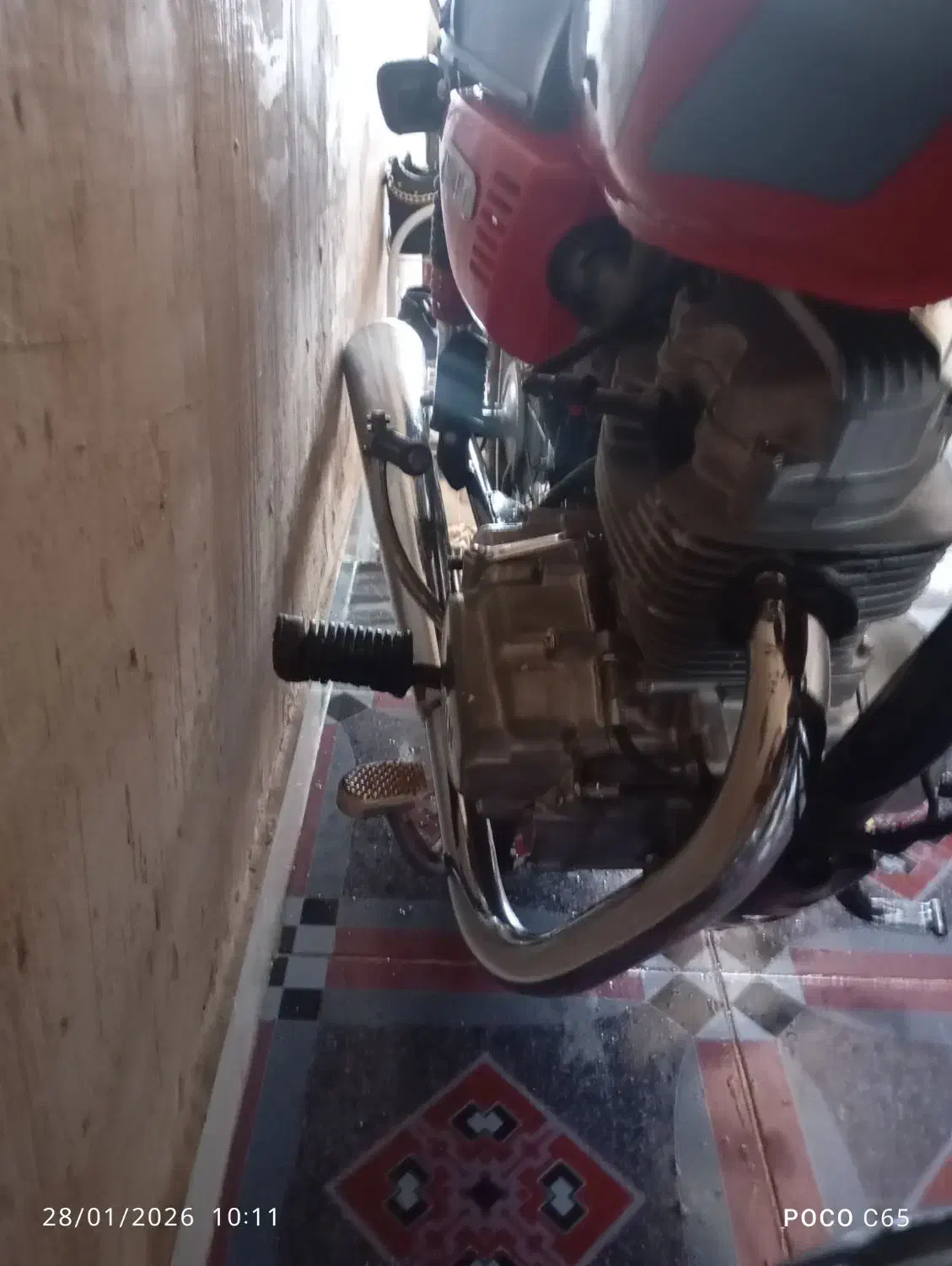 موتور ۱۲۵ساوین مدل ۹۵|موتورسیکلت|اسلام‌‌آباد غرب, |دیوار