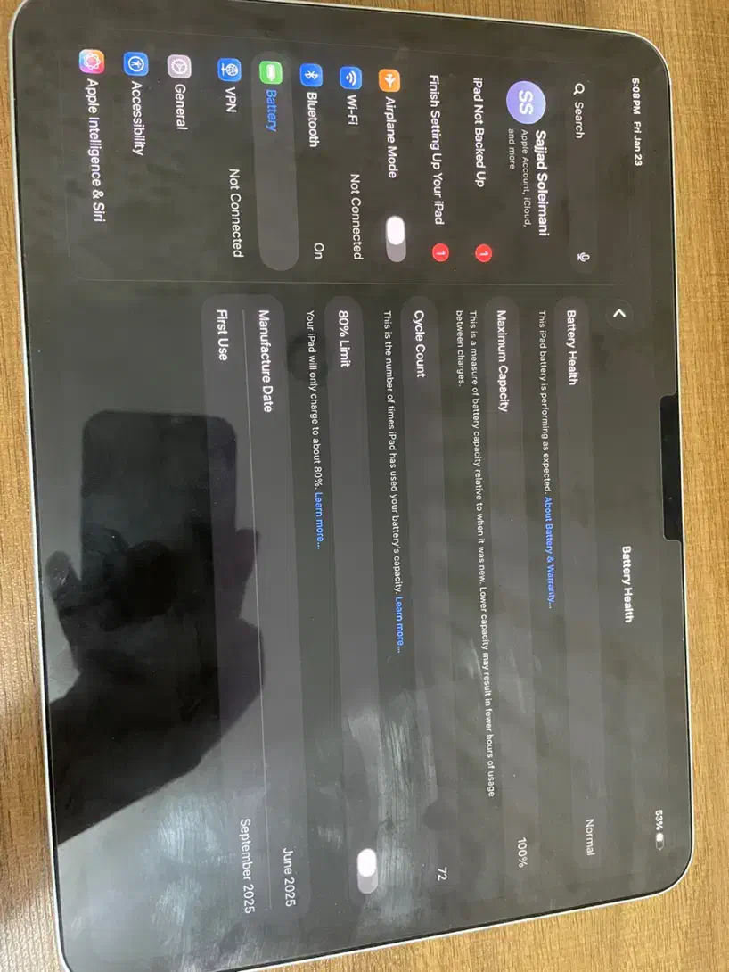 ایپد پرو ۲۰۲۴ ۱۱ اینچ m4|تبلت|تهران, بهارستان|دیوار