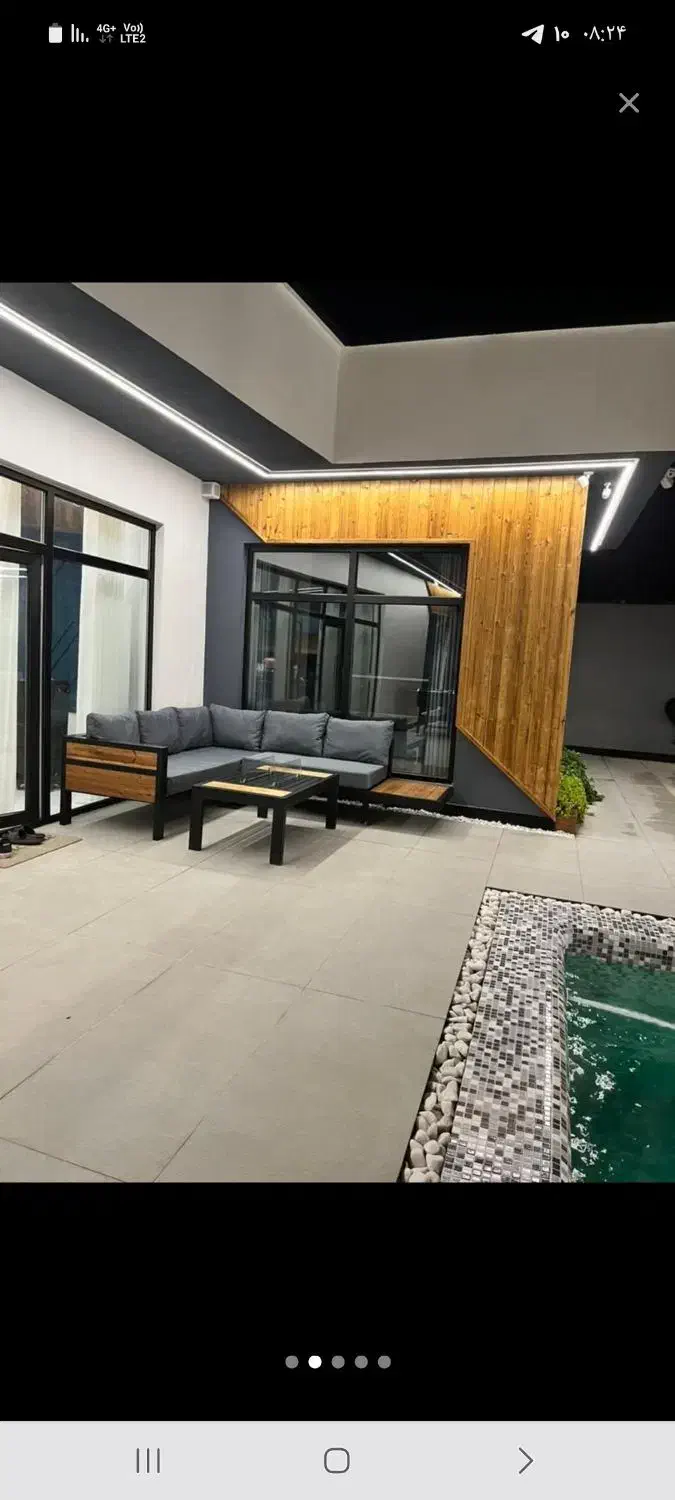 مبلل رویال صندلی کارن ترموود نیمکت آهنی|مبلمان خانگی و میز عسلی|کرج, چهارصد دستگاه|دیوار