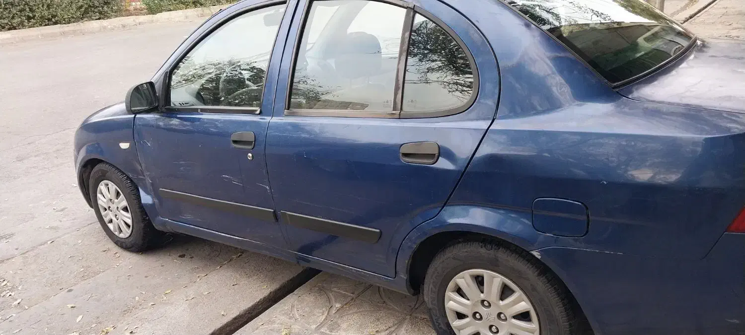 تیبا آبی سیر ۹۱تمیز|خودرو سواری و وانت|مشهد, سعد آباد|دیوار