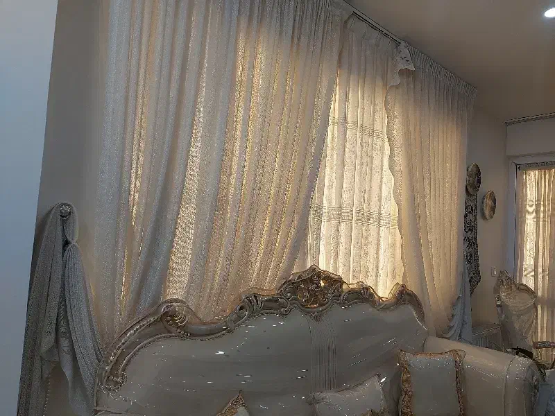 پرده تور خارجی|پرده، رانر، رومیزی|ری, ولی آباد|دیوار