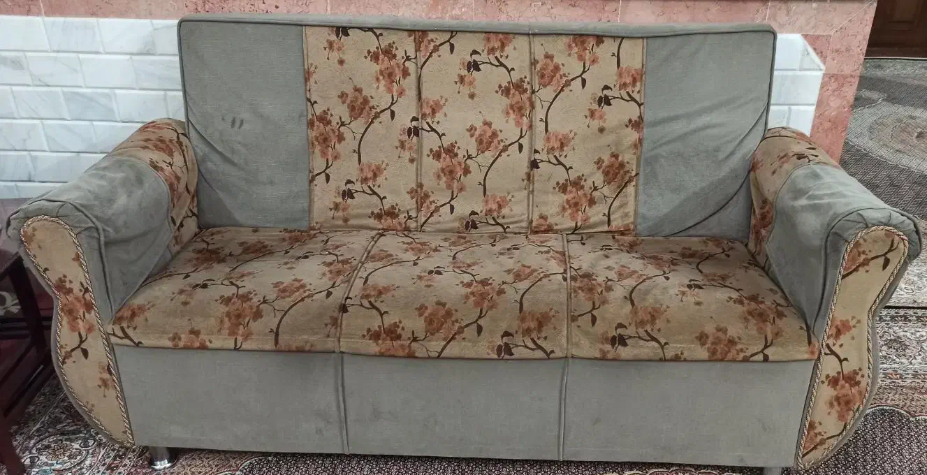 مبل راحتی هفت نفره جنس مخمل|مبلمان خانگی و میز عسلی|اردبیل, |دیوار