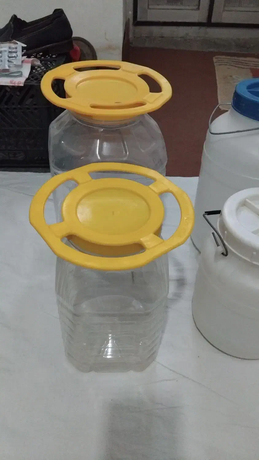 ۴تا ظرف مواد غذایی|ظروف نگهدارنده، پلاستیکی، یکبارمصرف|مراغه, |دیوار