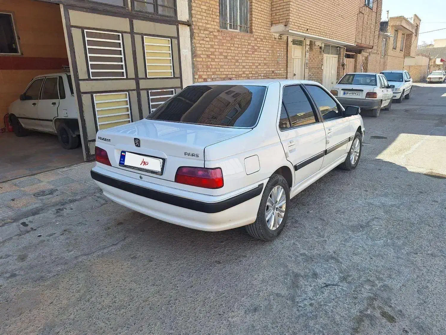 پژو پارس سفارشی دریچه سیمی چهارچرخ دیسک 1401|خودرو سواری و وانت|شهرضا, |دیوار