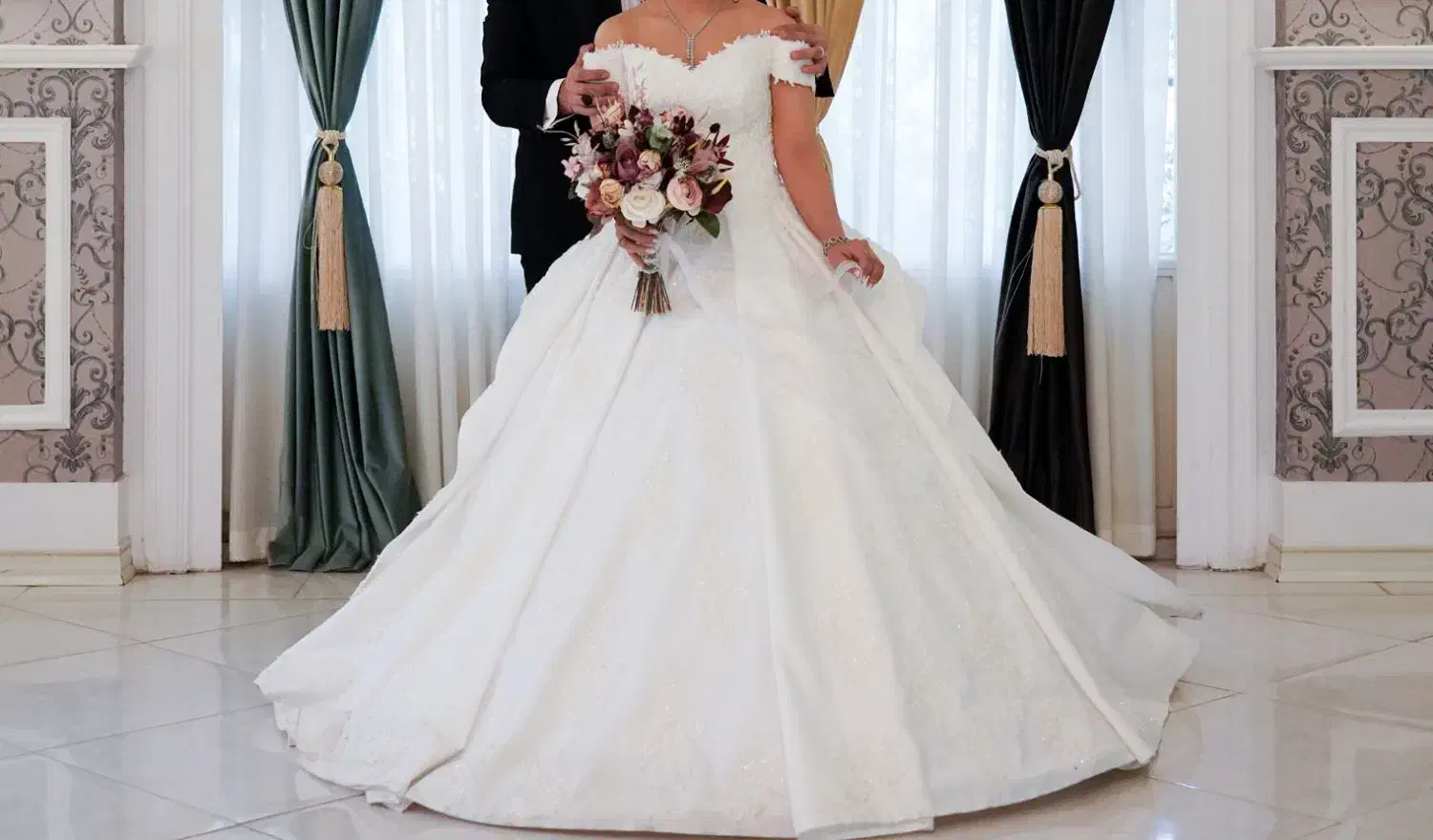 فروش فوری لباس عروس ترکیه|لباس|فردیس, شهرک هفده شهریور|دیوار