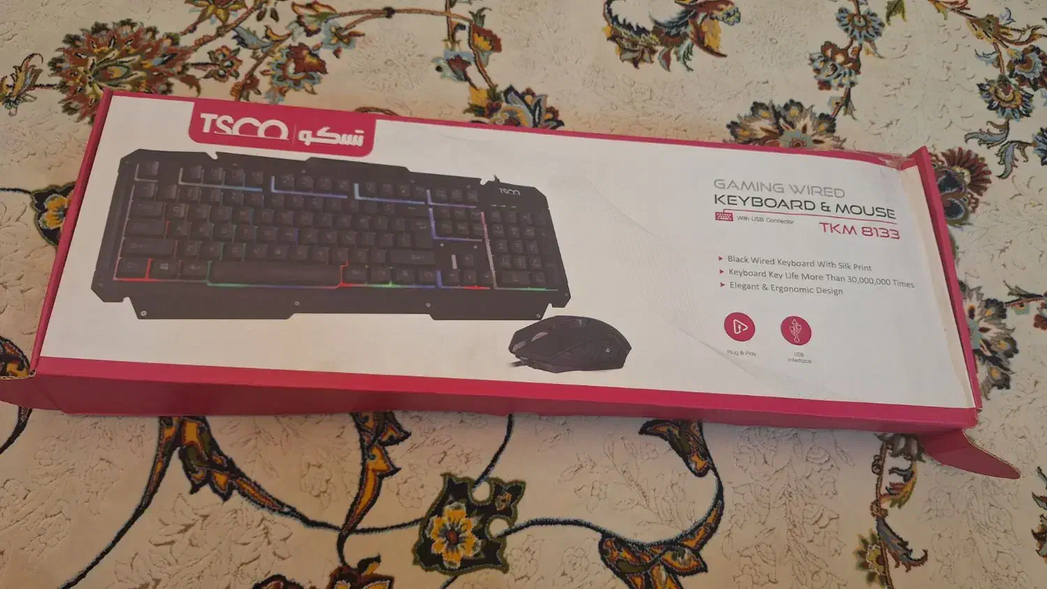 کیبورد تسکو مدلTKM8133|قطعات و لوازم جانبی رایانه|تهران, اوقاف|دیوار