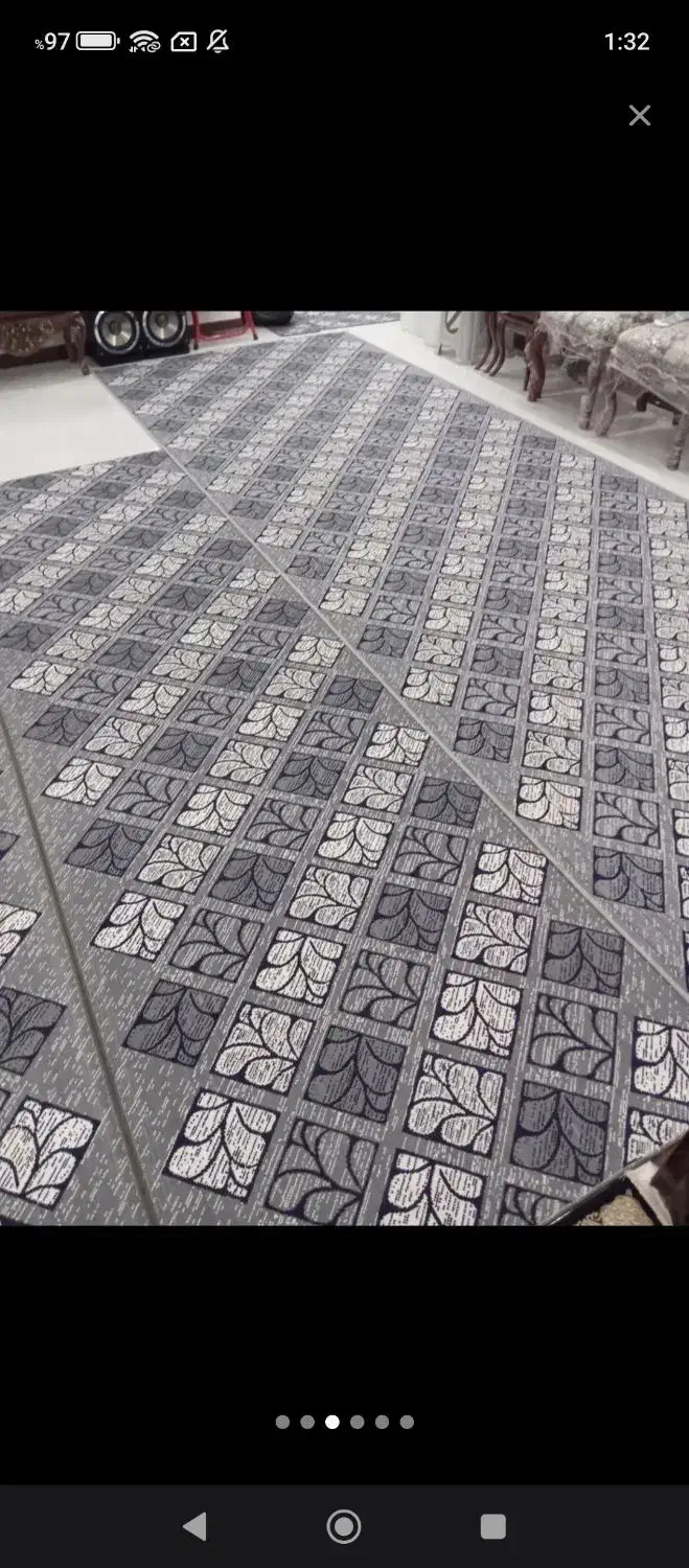 گلیم فرش ماشینی در چند سایز مختلف رنگ طوسی|گلیم، جاجیم، گبه|گلستان (تهران), |دیوار